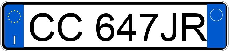 Numer rejestracyjny CC647JR posiada FIAT Seicento