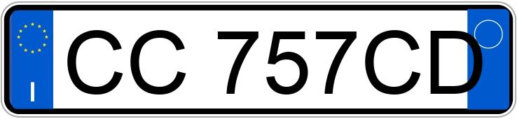 Numer rejestracyjny CC757CD posiada VOLKSWAGEN Polo 4a serie