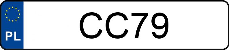 Numer rejestracyjny CC 79 posiada DODGE Challenger MR`19 SXT - CC79 Numer rejestracyjny CC 79 posiada DODGE Challenger MR`19 SXT - CC79