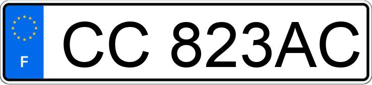 Numer rejestracyjny CC823AC posiada PEUGEOT 207 Numer rejestracyjny CC823AC posiada PEUGEOT 207