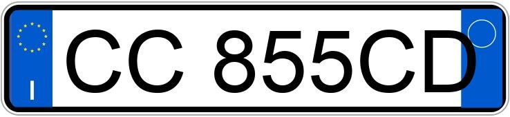 Numer rejestracyjny CC855CD posiada AUDI A2