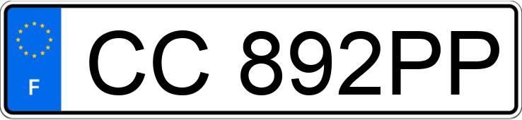 Numer rejestracyjny CC892PP posiada RENAULT MEGANE II