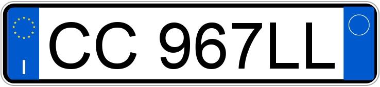 Numer rejestracyjny CC967LL posiada PEUGEOT 307