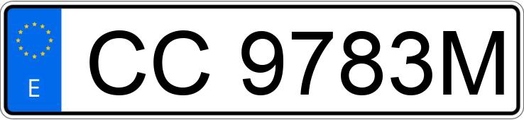 Numer rejestracyjny CC9783M posiada PEUGEOT 306