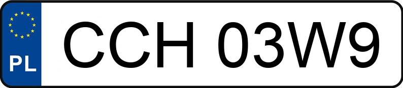 Numer rejestracyjny CCH 03W9 posiada DAEWOO MATIZ - CCH03W9 Numer rejestracyjny CCH 03W9 posiada DAEWOO MATIZ - CCH03W9