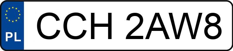 Numer rejestracyjny CCH 2AW8 posiada BMW 318 Diesel MR`12 E5 F30 318 Diesel MR`12 E5 F30 - CCH2AW8