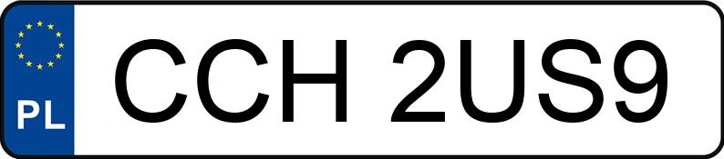 Numer rejestracyjny CCH 2US9 posiada AUDI A6 - CCH2US9