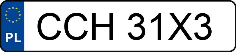 Numer rejestracyjny CCH 31X3 posiada SKODA OCTAVIA 1.9 TDI - CCH31X3