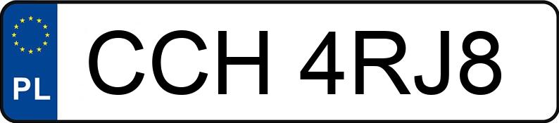 Numer rejestracyjny CCH 4RJ8 posiada AUDI A6 AVANT - CCH4RJ8