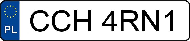 Numer rejestracyjny CCH 4RN1 posiada VOLKSWAGEN GOLF - CCH4RN1