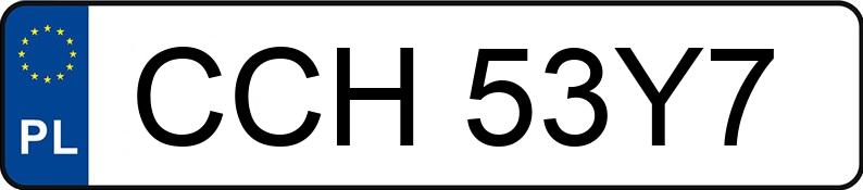 Numer rejestracyjny CCH 53Y7 posiada AUDI A6 2.7 TDi Kat. MR`04 E4 4F A6 2.7 TDi Kat. MR`04 E4 4F - CCH53Y7