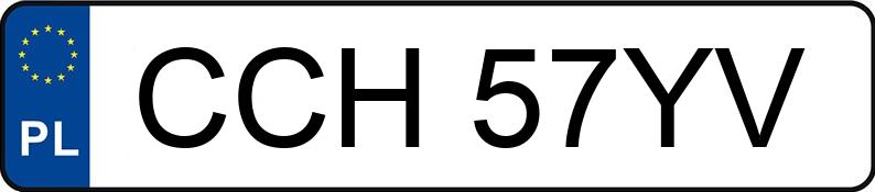 Numer rejestracyjny CCH 57YV posiada BMW 320 2.0 D - CCH57YV Numer rejestracyjny CCH 57YV posiada BMW 320 2.0 D - CCH57YV