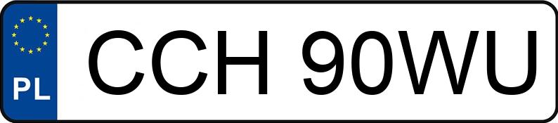 Numer rejestracyjny CCH 90WU posiada OPEL MERIVA - CCH90WU
