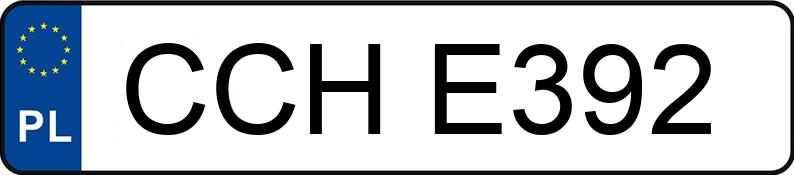 Numer rejestracyjny CCH E392 posiada VOLKSWAGEN Golf II 1.3 Kat. GL - CCHE392 Numer rejestracyjny CCH E392 posiada VOLKSWAGEN Golf II 1.3 Kat. GL - CCHE392