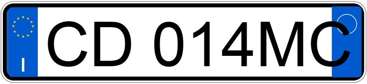 Numer rejestracyjny CD014MC posiada FORD Ka 1a serie