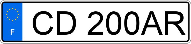 Numer rejestracyjny CD200AR posiada TOYOTA YARIS III
