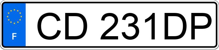 Numer rejestracyjny CD231DP posiada PEUGEOT 308