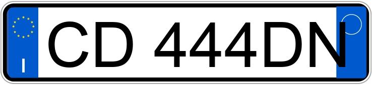 Numer rejestracyjny CD444DN posiada PEUGEOT 206 Numer rejestracyjny CD444DN posiada PEUGEOT 206