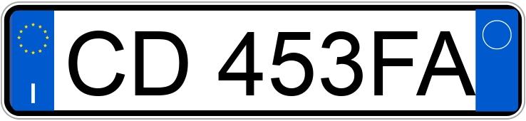 Numer rejestracyjny CD453FA posiada LANCIA Y Numer rejestracyjny CD453FA posiada LANCIA Y