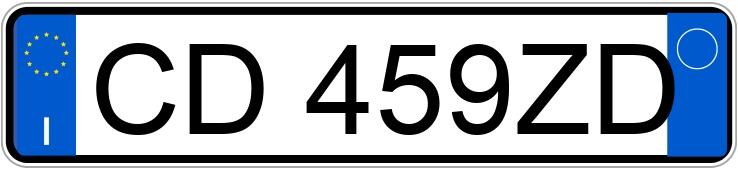 Numer rejestracyjny CD459ZD posiada OPEL Corsa 3a serie Numer rejestracyjny CD459ZD posiada OPEL Corsa 3a serie