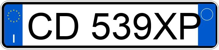 Numer rejestracyjny CD539XP posiada FIAT Stilo Numer rejestracyjny CD539XP posiada FIAT Stilo