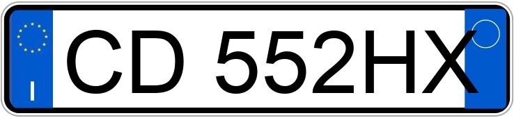 Numer rejestracyjny CD552HX posiada RENAULT Clio 2a serie Numer rejestracyjny CD552HX posiada RENAULT Clio 2a serie
