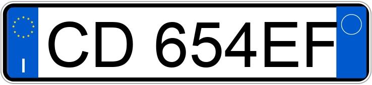 Numer rejestracyjny CD654EF posiada AUDI A4 2a serie Numer rejestracyjny CD654EF posiada AUDI A4 2a serie