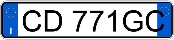 Numer rejestracyjny CD771GC posiada DAEWOO Matiz