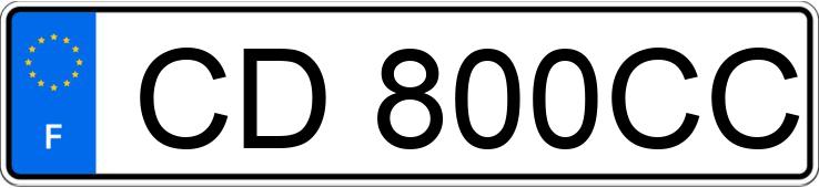 Numer rejestracyjny CD800CC posiada PEUGEOT 3008