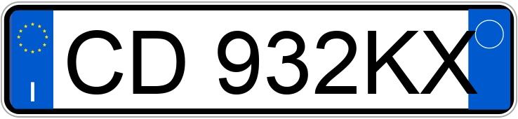 Numer rejestracyjny CD932KX posiada RENAULT Twingo 1a serie