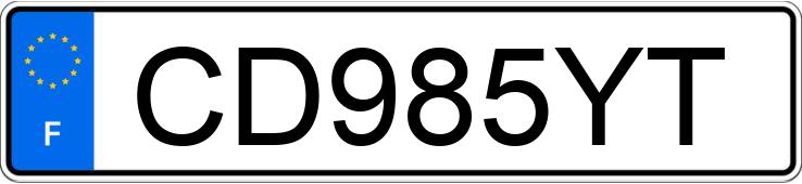 Numer rejestracyjny CD985YT posiada BMW M5 I