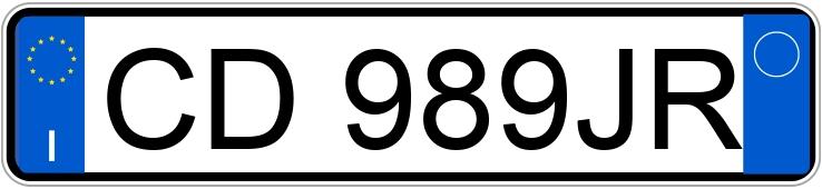 Numer rejestracyjny CD989JR posiada FORD Fiesta 5a serie