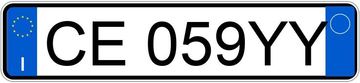 Numer rejestracyjny CE059YY posiada FORD Escort