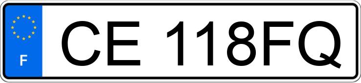 Numer rejestracyjny CE118FQ posiada CITROEN SAXO