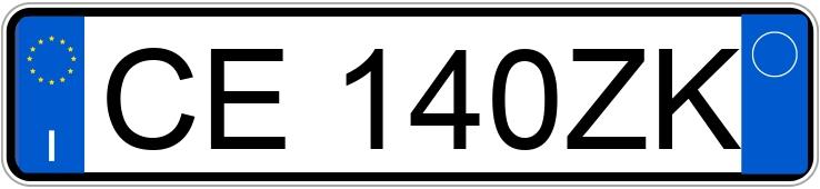 Numer rejestracyjny CE140ZK posiada VOLKSWAGEN Polo 4a serie Numer rejestracyjny CE140ZK posiada VOLKSWAGEN Polo 4a serie