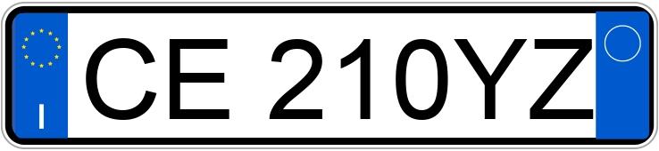 Numer rejestracyjny CE210YZ posiada Fiat ducato 