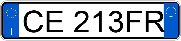 Numer rejestracyjny CE213FR posiada SUZUKI Grand Vitara