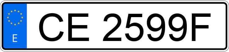 Numer rejestracyjny CE2599F posiada MERCEDES C 220 (202)