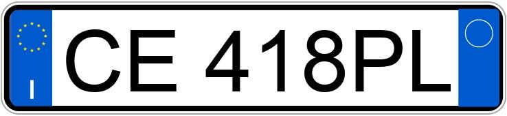 Numer rejestracyjny CE418PL posiada FIAT Stilo