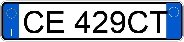 Numer rejestracyjny CE429CT posiada FIAT Seicento