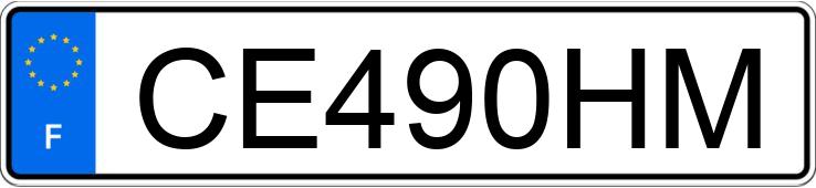 Numer rejestracyjny CE490HM posiada FIAT PANDA