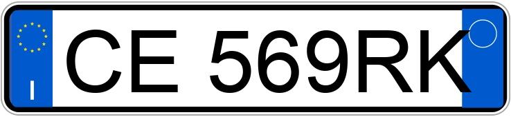 Numer rejestracyjny CE569RK posiada VOLKSWAGEN Golf 4a serie Numer rejestracyjny CE569RK posiada VOLKSWAGEN Golf 4a serie