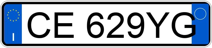 Numer rejestracyjny CE629YG posiada AUDI A4 2a serie Numer rejestracyjny CE629YG posiada AUDI A4 2a serie