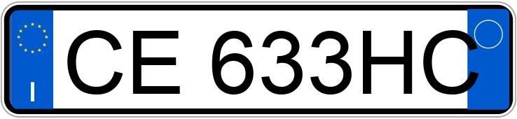 Numer rejestracyjny CE633HC posiada DAEWOO Matiz