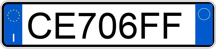 Numer rejestracyjny CE706FF posiada MERCEDES Classe A