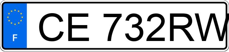 Numer rejestracyjny CE732RW posiada BMW Z4