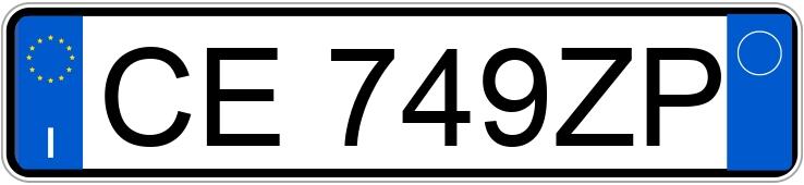 Numer rejestracyjny CE749ZP posiada OPEL Corsa 3a serie Numer rejestracyjny CE749ZP posiada OPEL Corsa 3a serie