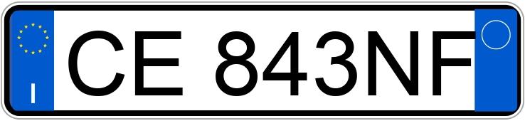 Numer rejestracyjny CE843NF posiada AUDI A4 1a serie