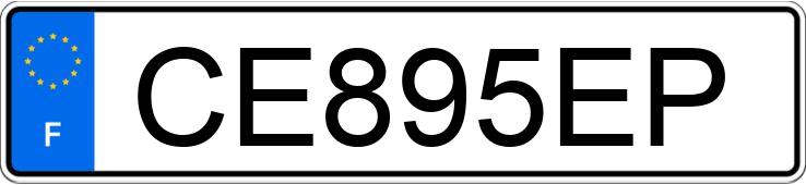 Numer rejestracyjny CE895EP posiada PEUGEOT 208