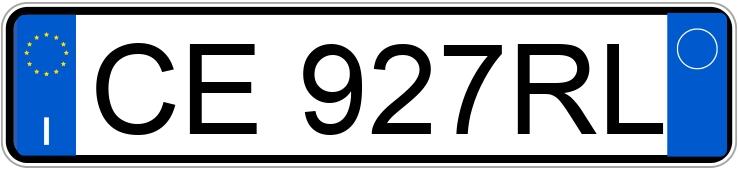 Numer rejestracyjny CE927RL posiada BMW Serie 3 Numer rejestracyjny CE927RL posiada BMW Serie 3